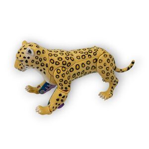 Adventure Planet Transforming Leopard Robot 6” Action Figure Safari Expedition
